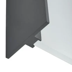 Lindby Aplique LED para exterior Selqa, número de casa, antracita, IP65