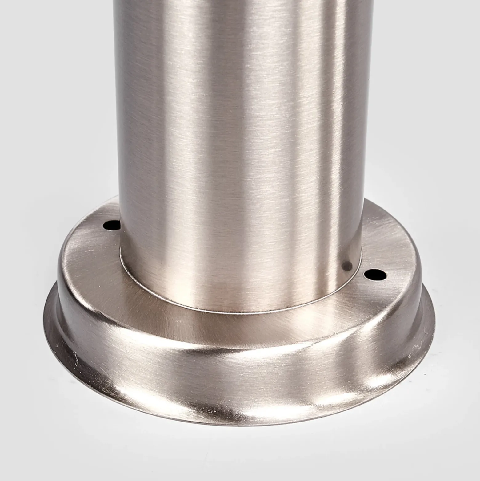 Lindby Baliza Kristof, acero inoxidable, 45 cm de altura, E27