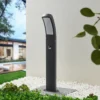 Lindby baliza LED Moshe, 60 cm, antracita, sensor