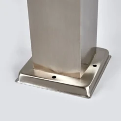 Lindby Baliza Lorian, 45 cm, acero inoxidable, IP44, E27