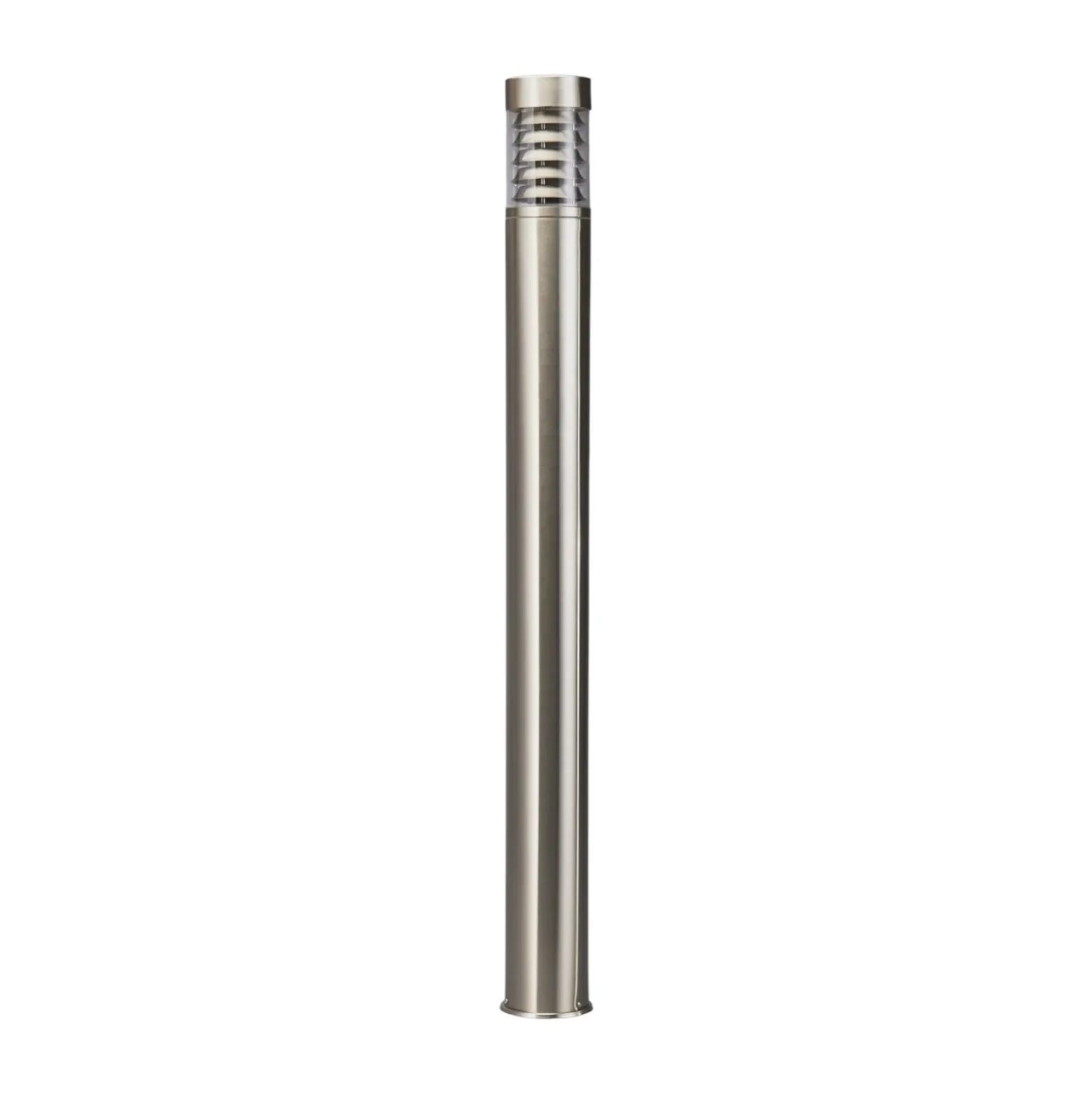 Lindby Bolardo luminoso Enja, 100 cm, acero inoxidable, IP44, E27