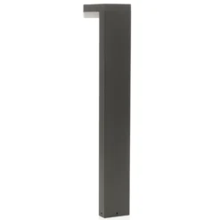 Lindby Bolardo luminoso LED Dionys, altura 70 cm, antracita, metal