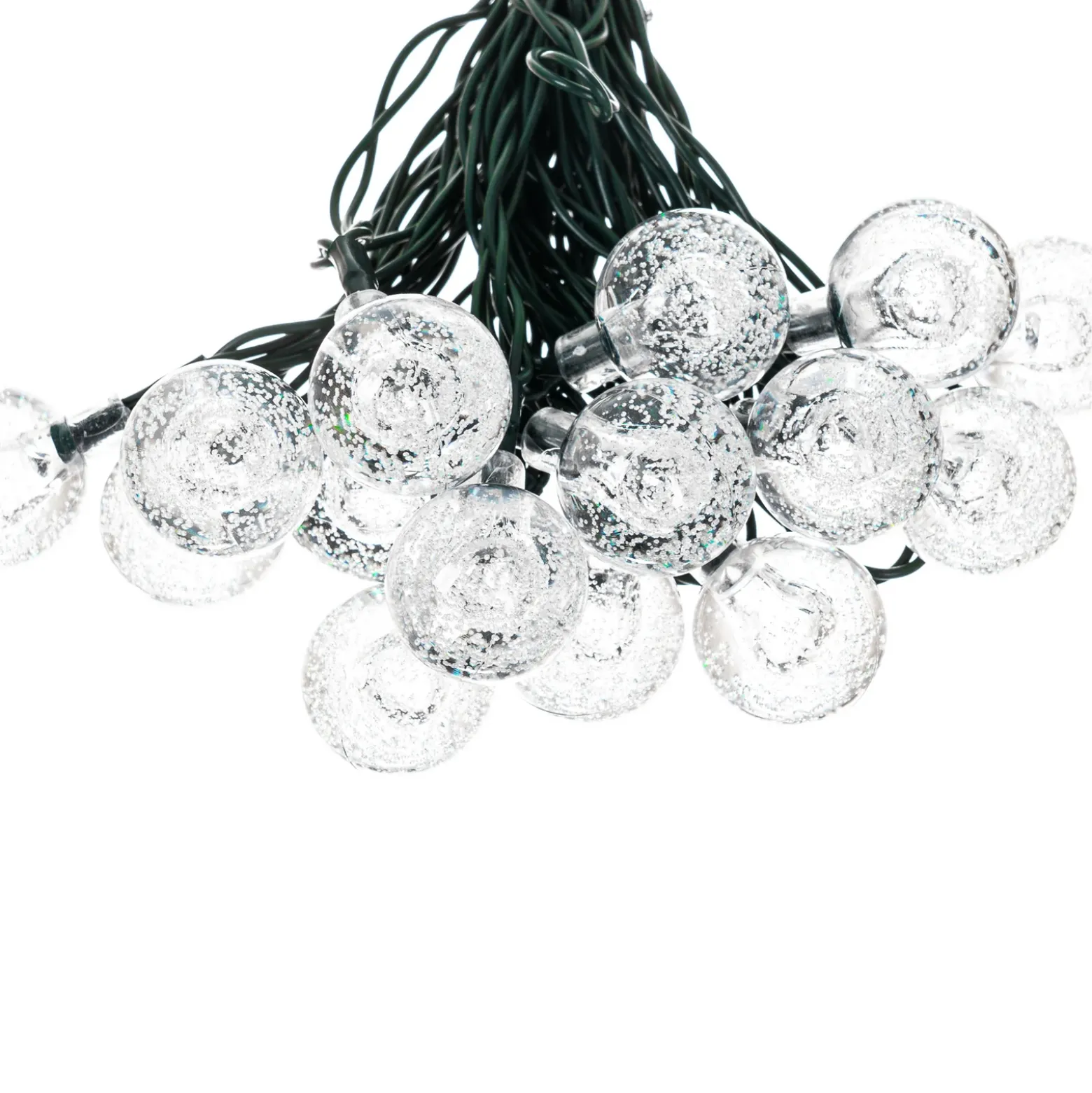 Lindby Cadena de luces LED Mionel, globos, 30-flg., 635cm