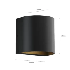 Lindby Gladis aplique LED de exterior
