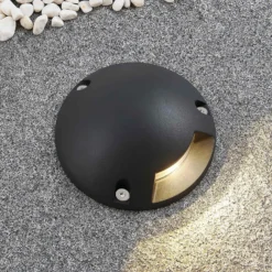 Lindby Huban foco de suelo LED,1 luz