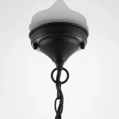 Lindby lámpara colgante exterior Clint, metal, resistente al agua salada, E27