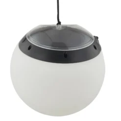 Lindby Lámpara colgante exterior Eleia, RGBW, 20 cm, batería recargable