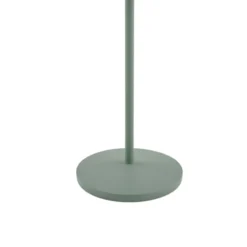 Lindby Lámpara de mesa LED recargable Arietty, verde, atenuable, IP65