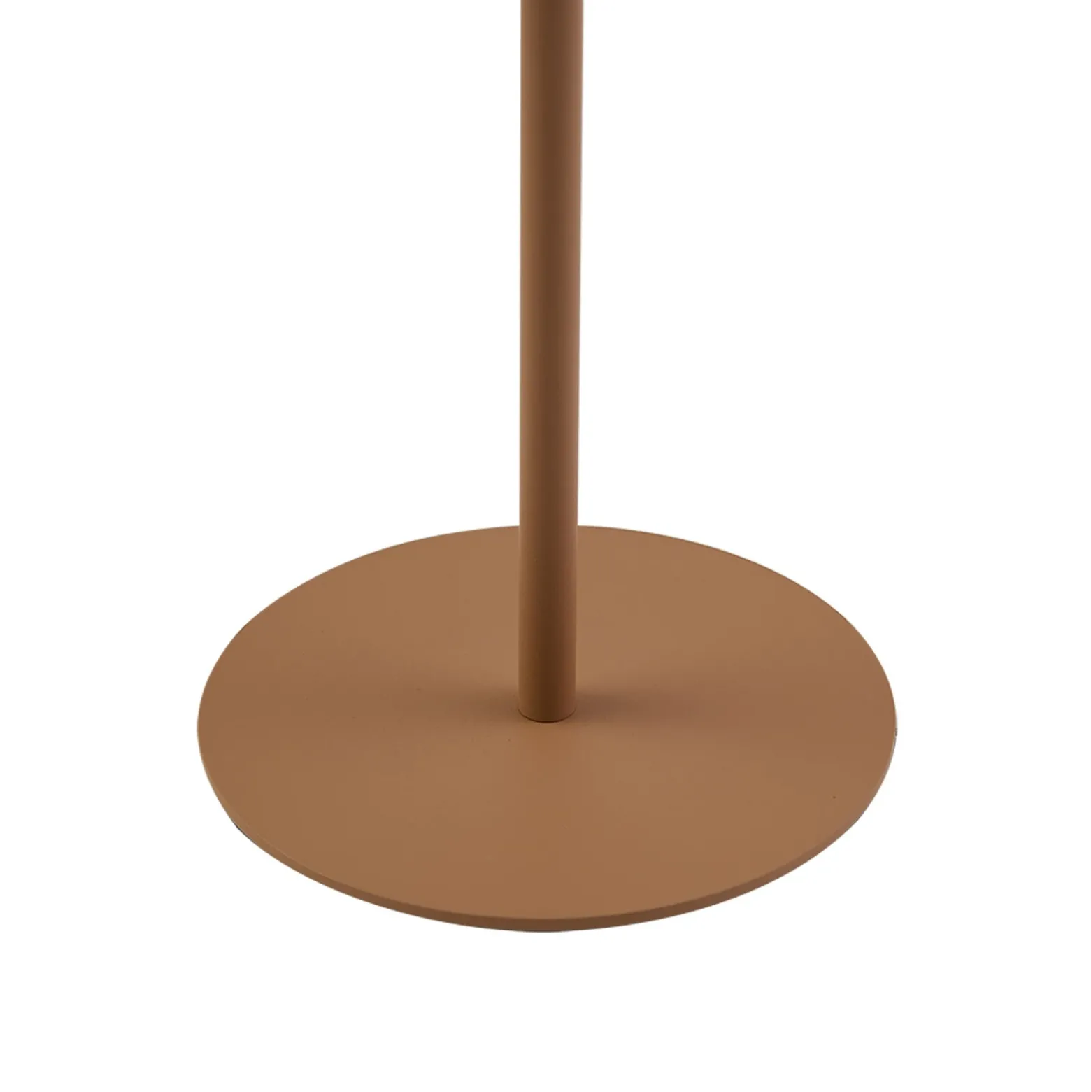 Lindby Lámpara de mesa LED recargable Kanani, marrón, atenuable