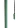 Lindby lámpara de mesa LED solar Hilario, verde, hierro, batería recargable