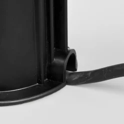 Lindby Lámpara de suelo empotrable Insa, Ø11cm, acero inoxidable, GU10, IP67