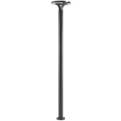Lindby lámpara exterior LED Keily, circular, antracita, metal