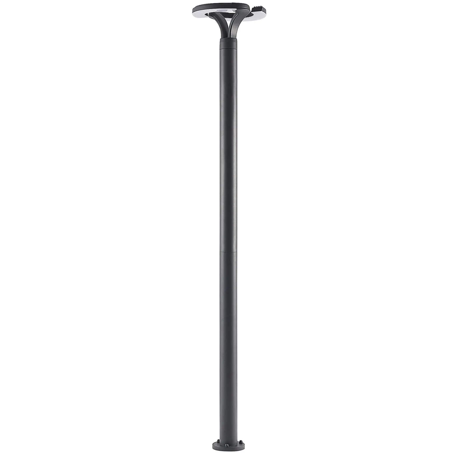 Lindby lámpara exterior LED Keily, circular, antracita, metal