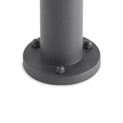 Lindby lámpara exterior LED Keily, circular, antracita, metal