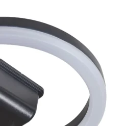 Lindby Lámpara LED de techo para exterior Finian, Ø 22 cm, CCT, atenuable