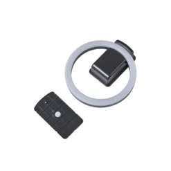 Lindby Lámpara LED de techo para exterior Finian, Ø 22 cm, CCT, atenuable