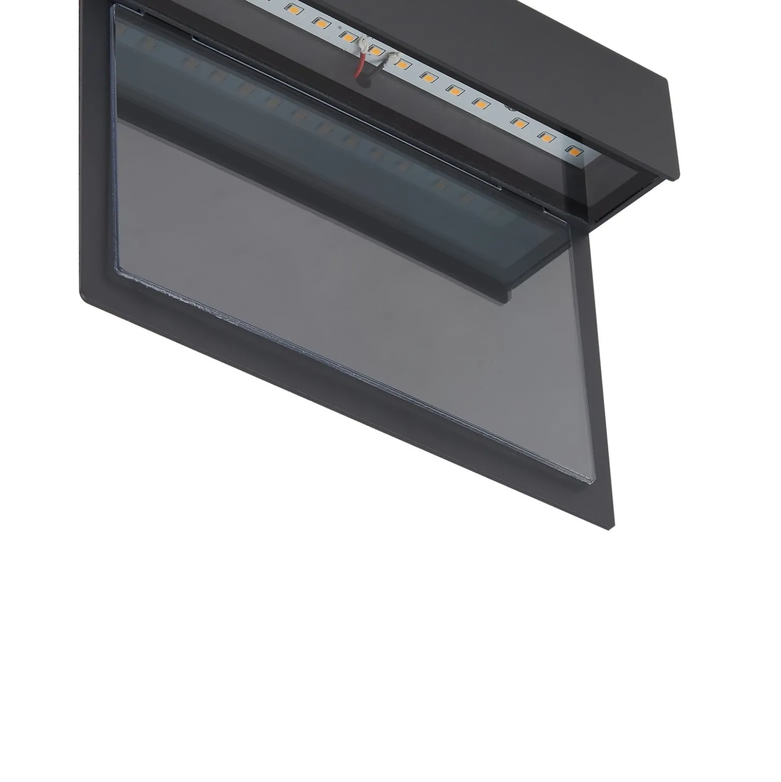 Lindby Lámpara LED para número de casa Antal, antracita, aluminio