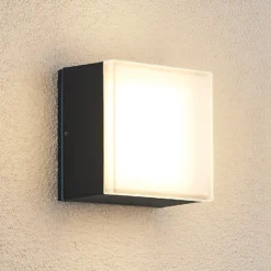 Lindby Mathea plafón para exterior, angular