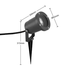 Lindby Nielas foco de exterior