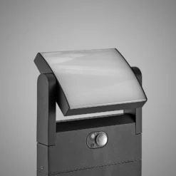 Lindby Novalie bolardo luminoso LED solar
