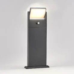 Lindby Novalie bolardo luminoso LED solar