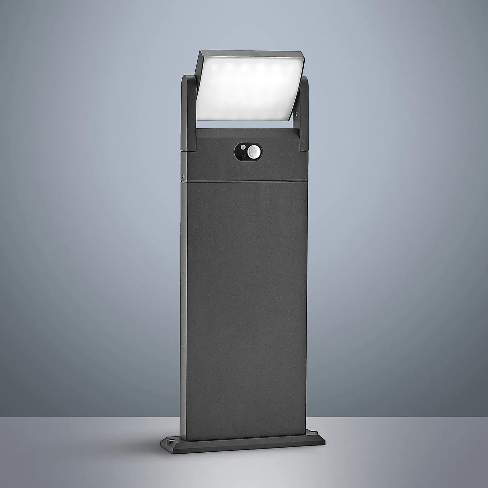 Lindby Novalie bolardo luminoso LED solar