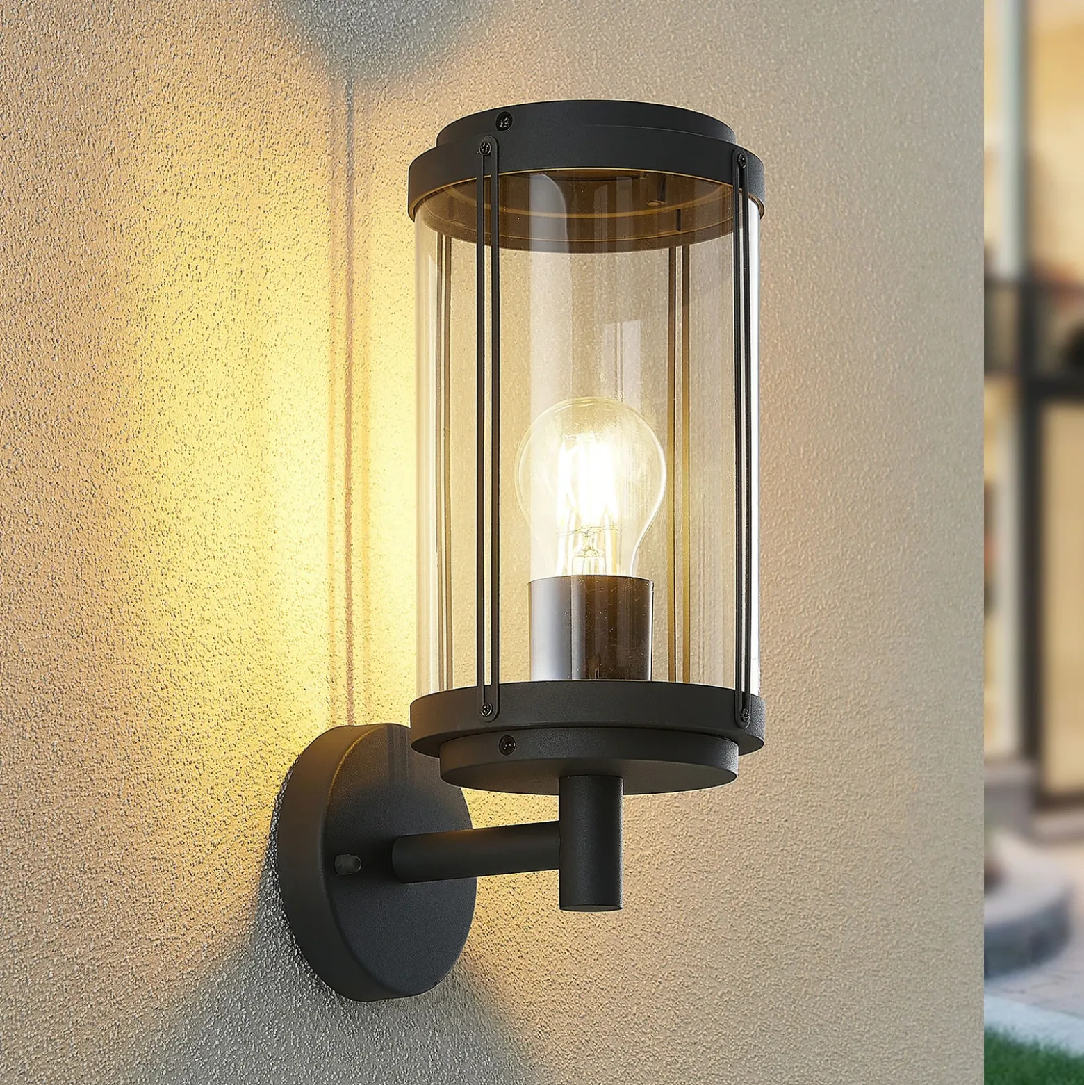 Lindby Ojali aplique de exterior, farol