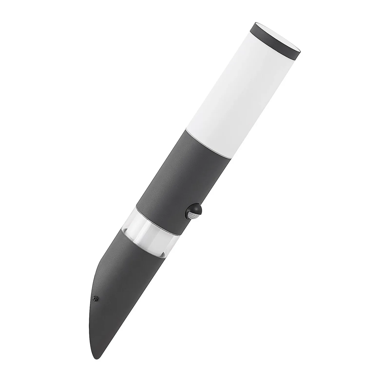 Lindby Okari aplique de exterior, sensor, antorcha