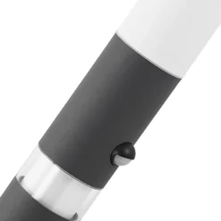 Lindby Okari aplique de exterior, sensor, antorcha