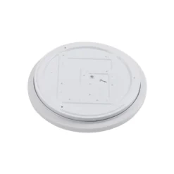 Lindby Plafón para exterior Astera, blanco, 3.000 K, Ø 33 cm