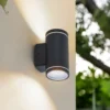Lindby Smart aplique LED para exterior Valtin CCT RGB Tuya IP54