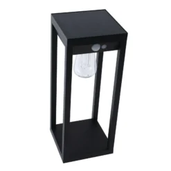 Lindby Smart baliza LED solar Enea, sensor, CCT, RGB