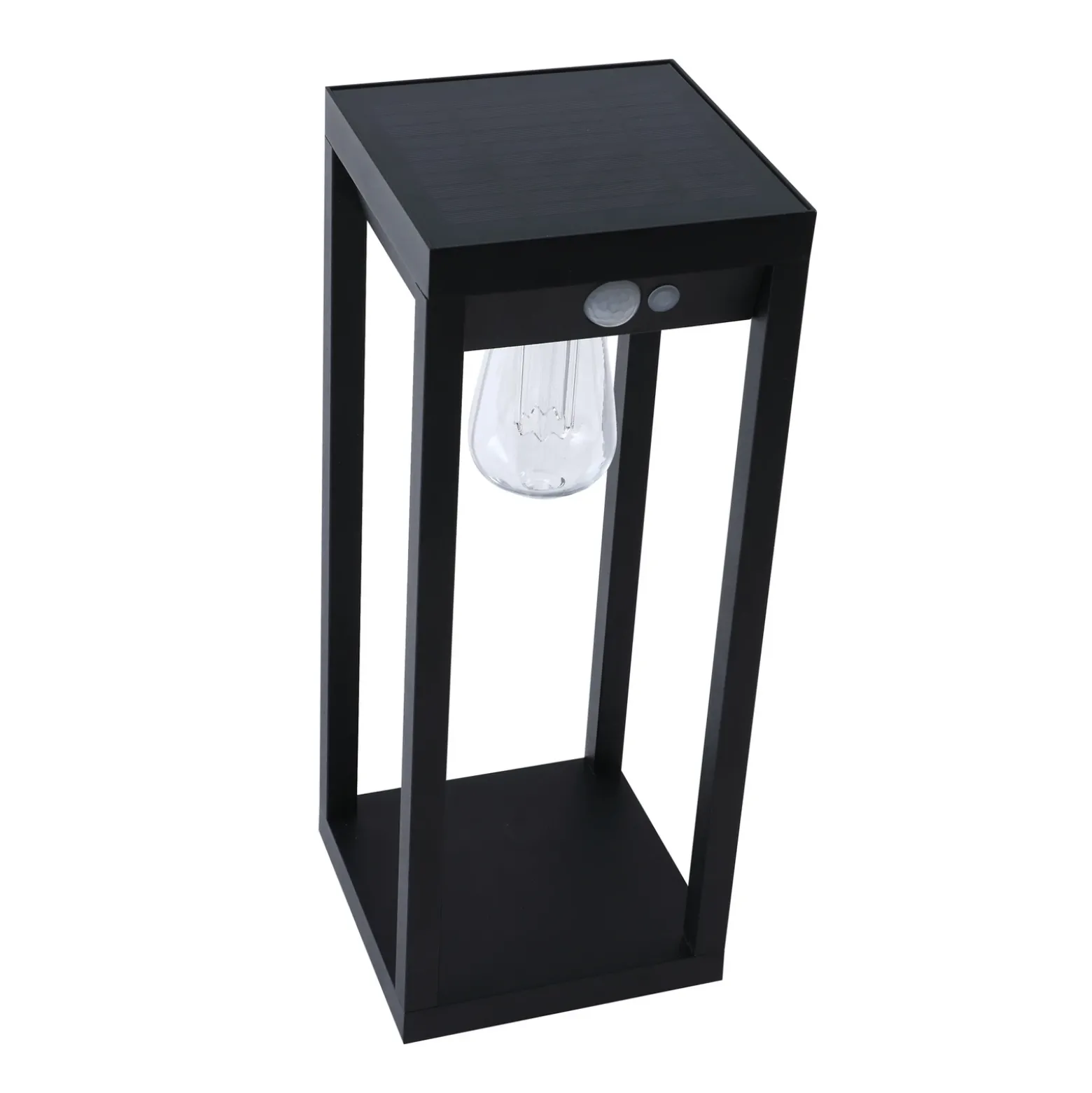 Lindby Smart baliza LED solar Enea, sensor, CCT, RGB