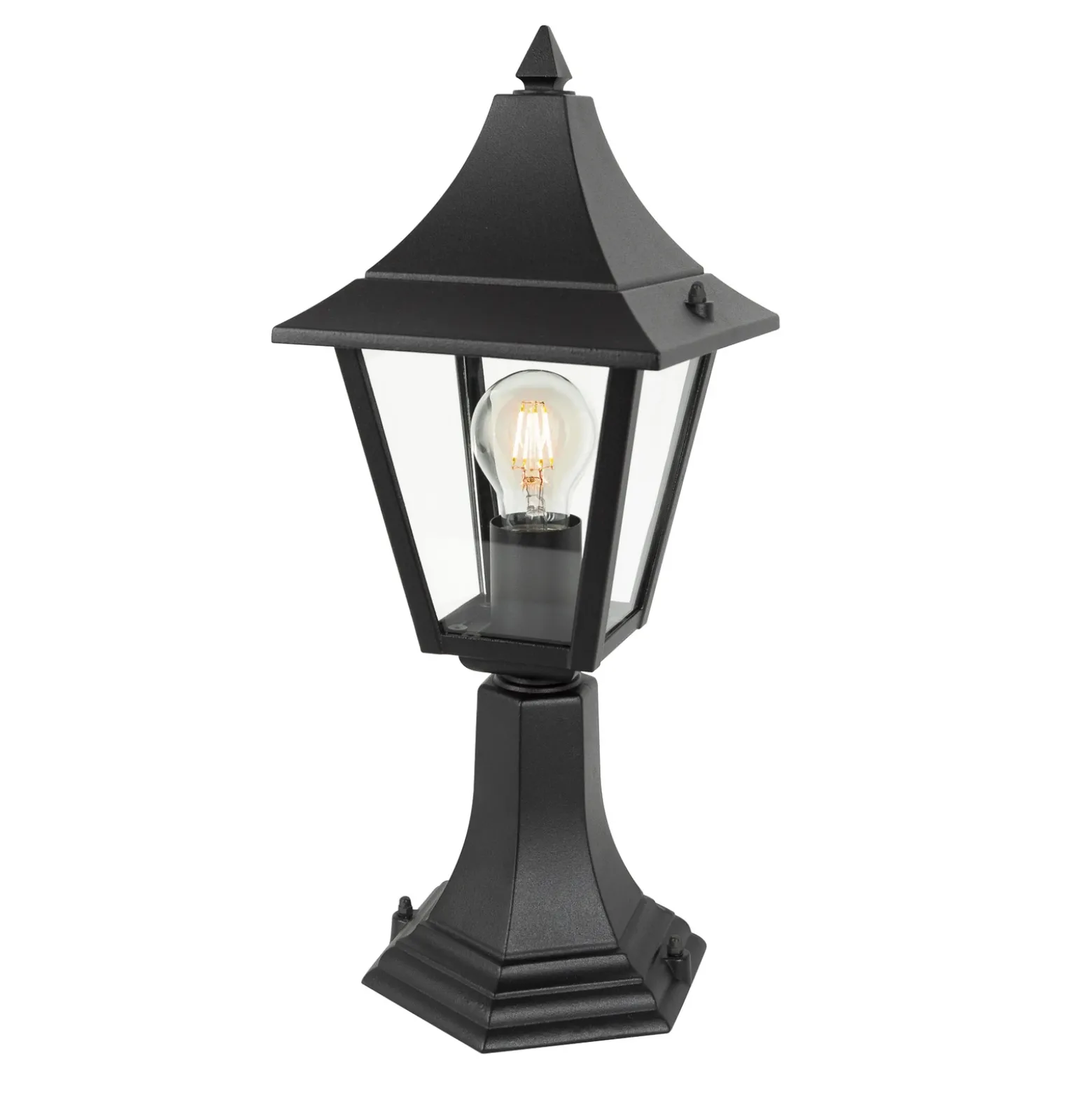 Livorno baliza, IP44, negro/claro