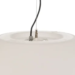 Lámpara colgante exterior Cumulus, Ø 60 cm, blanca, plástico, IP65, E27