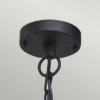 Lámpara colgante exterior Klampenborg, IP44, negra