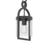 Lámpara colgante exterior Maya, gris oscuro, IP54, 150 cm