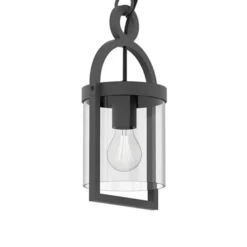 Lámpara colgante exterior Maya, gris oscuro, IP54, 150 cm