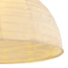 Lámpara colgante LED 33982, blanco, lino, plástico