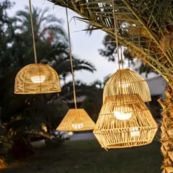 Lámpara colgante LED con batería Newgarden Bossa