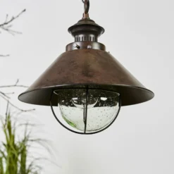Lámpara colgante Náutica en diseño antiguo, 26 cm