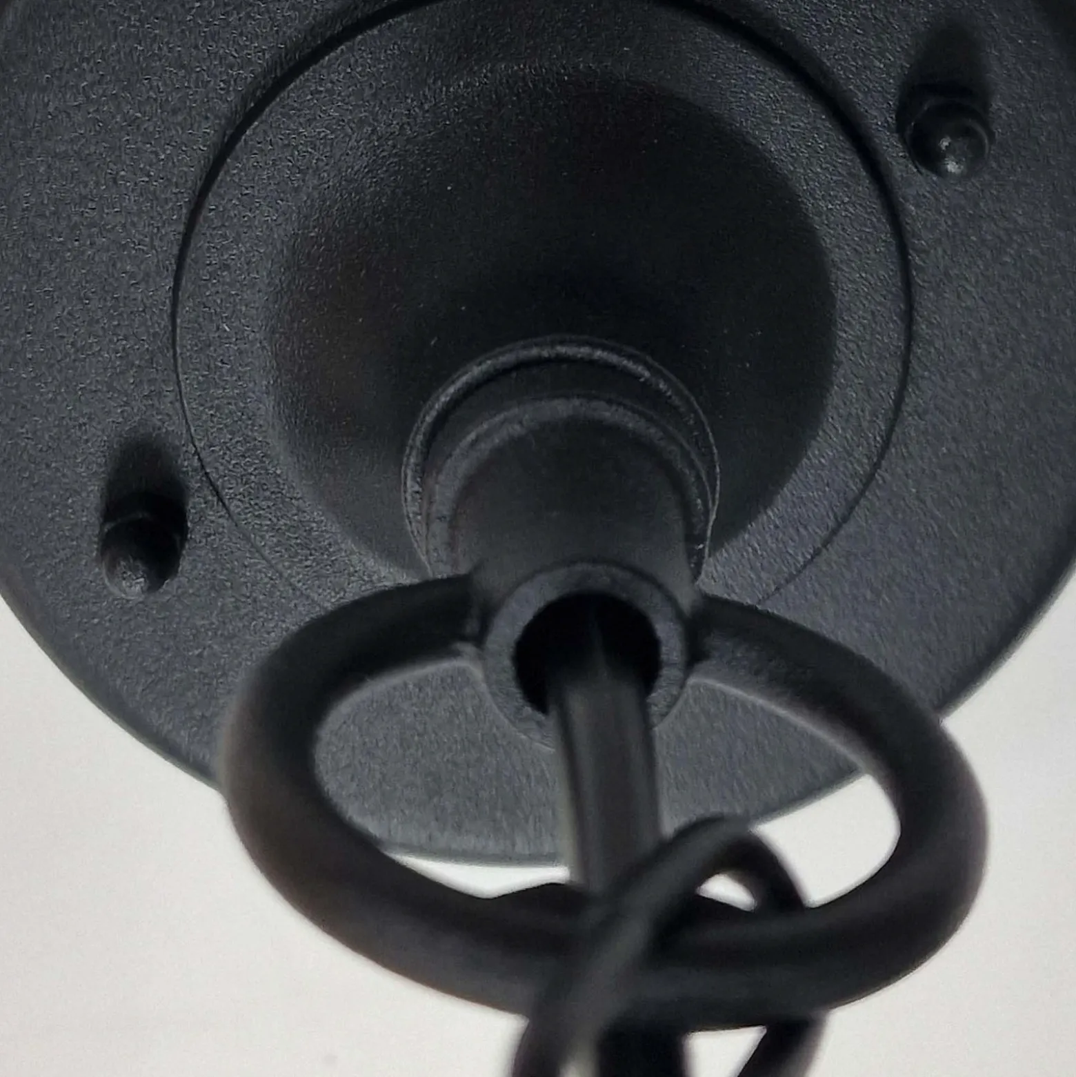 Lámpara colgante Parish con suspensión de cadena, altura 42 cm
