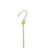 Lámpara colgante solar LED Lindby Austas, beige, Ø 32 cm, USB, IP54