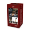 Lámpara decorativa LED Chieti USB, negro