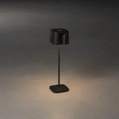 Lámpara decorativa LED Nice puerto carga USB negro