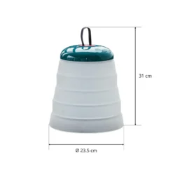 Lámpara decorativa LED para exteriores Foscarini Cri Cri, verde