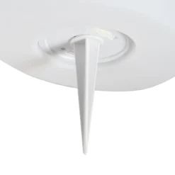 Lámpara decorativa LED solar Liedra de Lindby, juego de 3, RGBW, atenuable