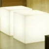 Lámpara decorativa Newgarden Cuby, forma de cubo, altura 32 cm