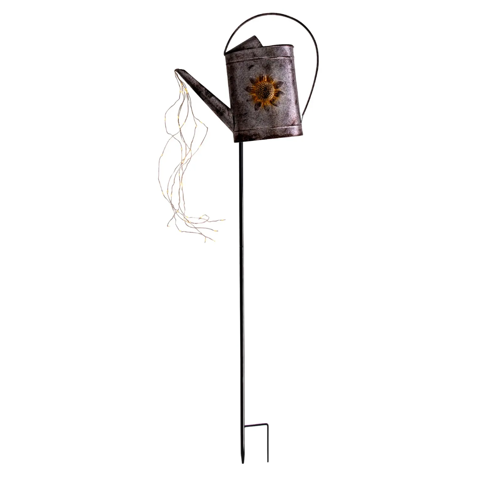 Lámpara decorativa solar LED 5282349 con regadera