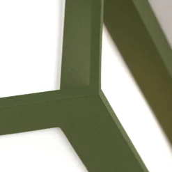Lámpara de exterior Henry, verde, aluminio fundido a presión, E27, IP44